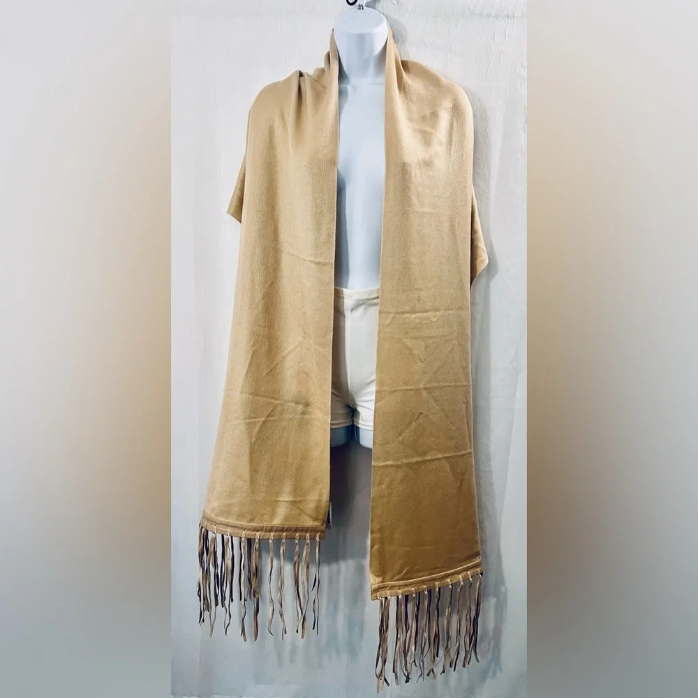 SOBHA 70%‎ CASHMERE 30% Silk Beige Sobha Scarf